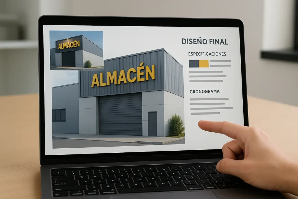 Presentación del diseño final de rotulación