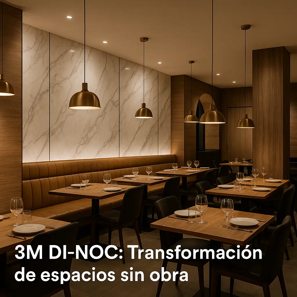 3M DI-NOC Transformación de espacios sin obra