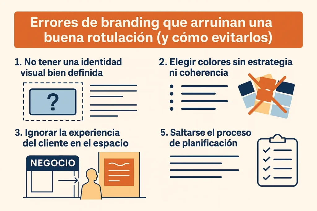 Errores de branding