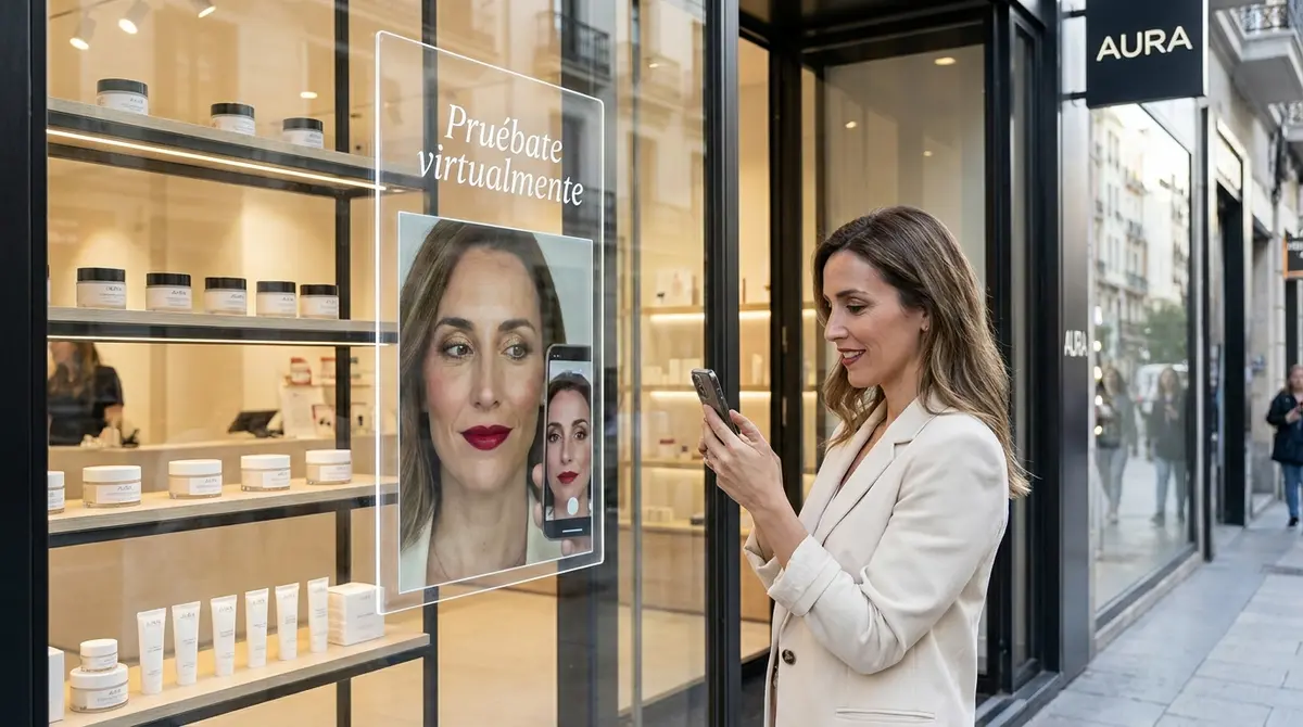 Realidad aumentada en la rotulación: el siguiente paso para crear escaparates interactivos - detalle 2