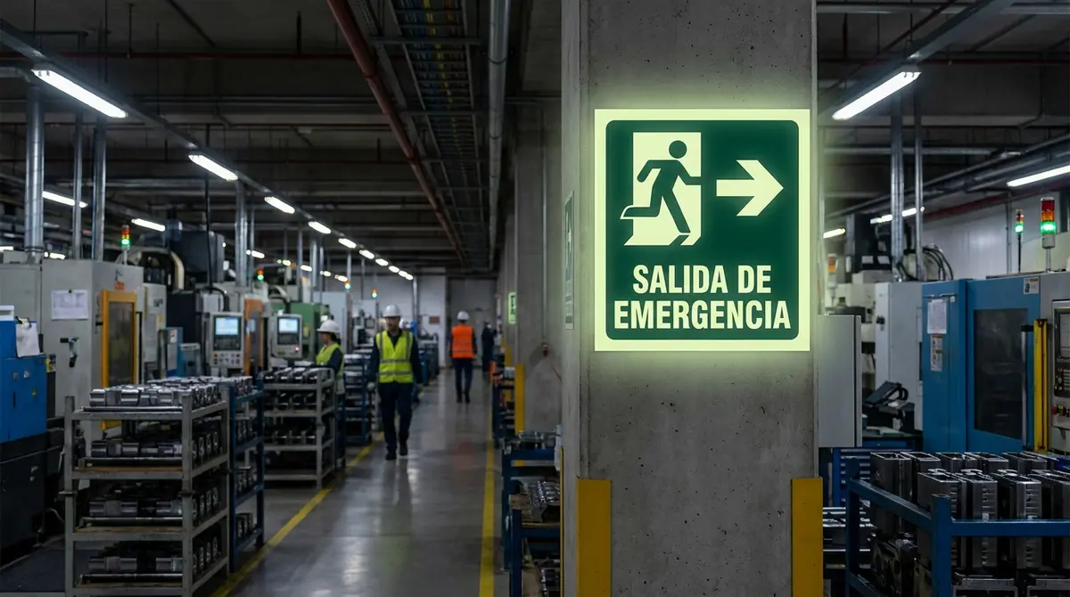 Señalética industrial de seguridad: colores, normas y visibilidad en planta - detalle 2